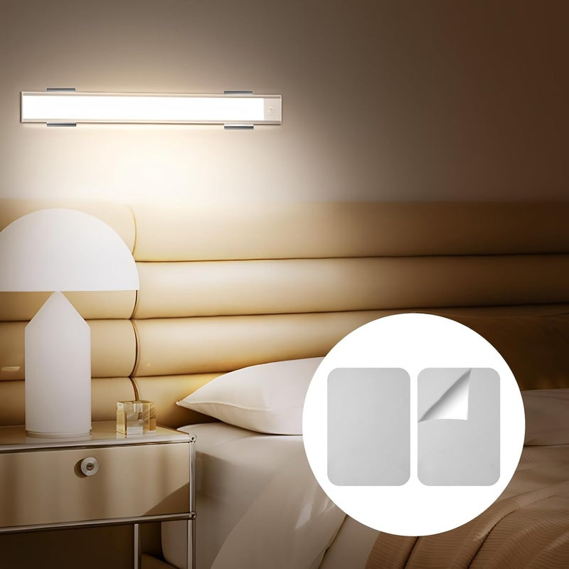 TNJPSEK 12 Pack Under Cabinet Light Metal Adhesive Strips for Magnetic LED Lights, Replacement Iron Plates Sticky Mounting Brackets for Closet Kitchen Wardrobe Counter Lighting Holders (Not Magnetic) - Image 2